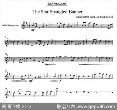 TheStarSpangledBanner（中音萨克斯）