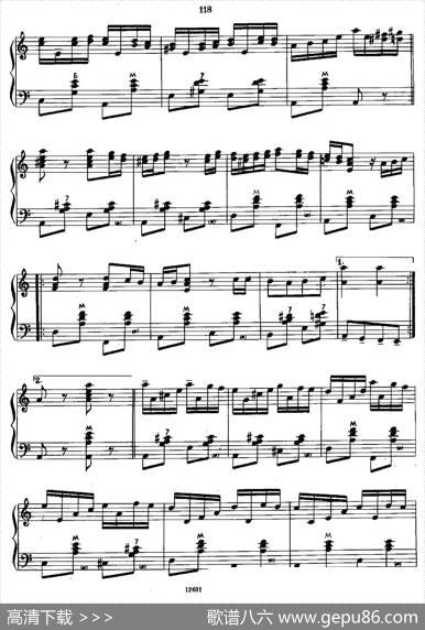 小苹果变奏曲（俄罗斯原版谱）|[俄]丹尼洛夫