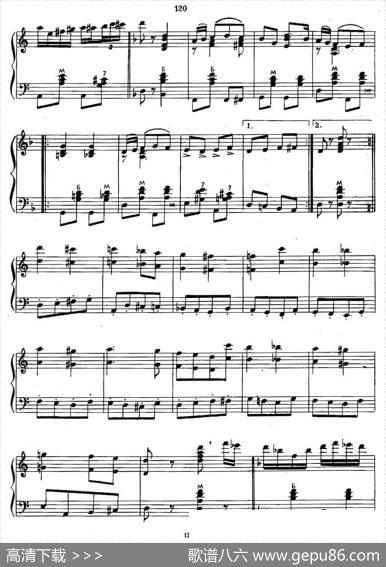小苹果变奏曲（俄罗斯原版谱）|[俄]丹尼洛夫