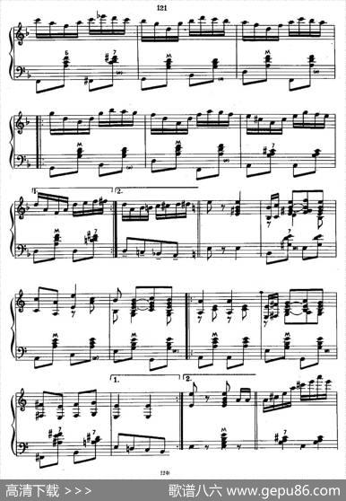 小苹果变奏曲（俄罗斯原版谱）|[俄]丹尼洛夫