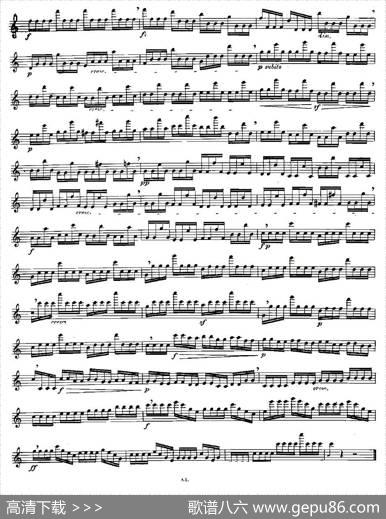 Moyse-25StudiesafterCzernyflute[1]（25首改编自车尔尼作品的练习曲）|Moyse