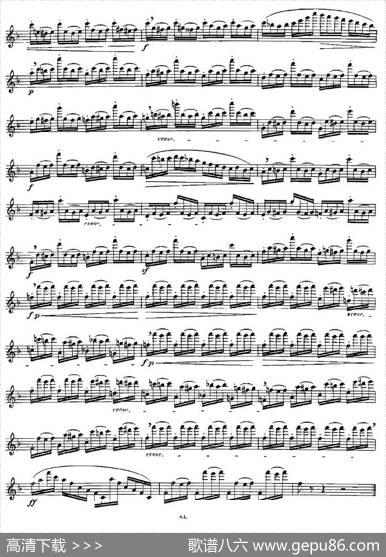 Moyse-25StudiesafterCzernyflute[3]（25首改编自车尔尼作品的练习曲）|Moyse
