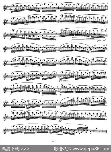 Moyse-25StudiesafterCzernyflute[4]（25首改编自车尔尼作品的练习曲）|Moyse