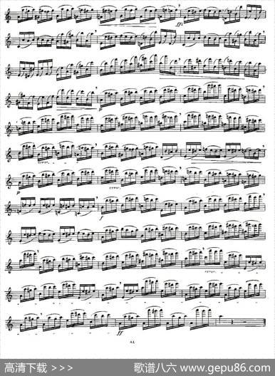 Moyse-25StudiesafterCzernyflute[8]（25首改编自车尔尼作品的练习曲）|Moyse