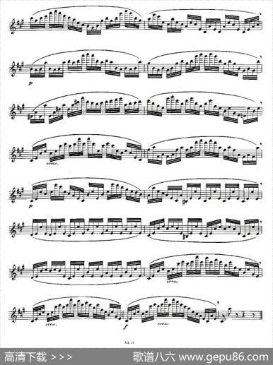 Moyse-25StudiesafterCzernyflute[9]（25首改编自车尔尼作品的练习曲）|Moyse