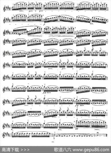 Moyse-25StudiesafterCzernyflute[12]（25首改编自车尔尼作品的练习曲）|Moyse