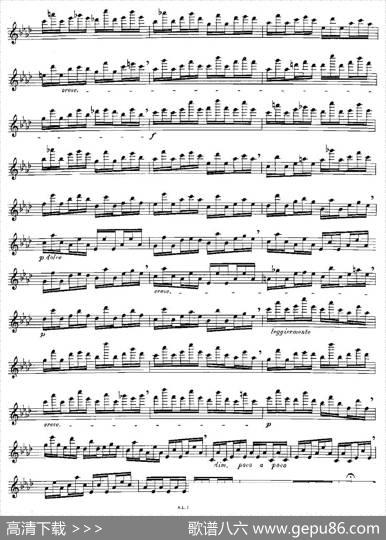 Moyse-25StudiesafterCzernyflute之25（25首改编自车尔尼作品的练习曲）|Moyse