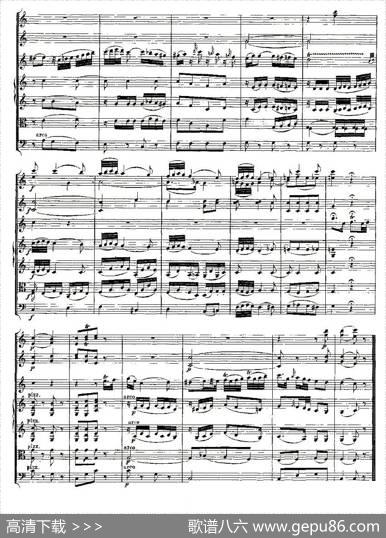 AndanteinCforFlute,K.315（C大调长笛的行板、总谱）|莫札特