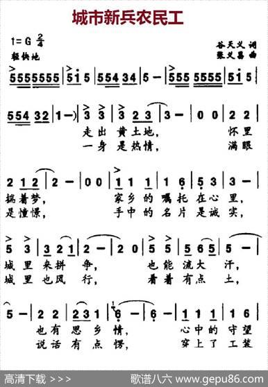 城市新兵农民工 - 谷天义|张义昌