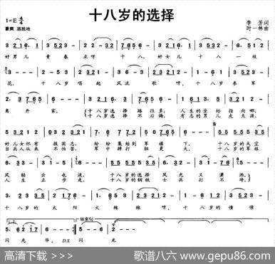 十八岁的选择 - 李芳|时一林