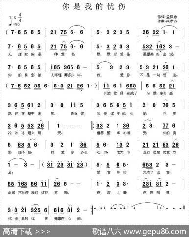 你是我的忧伤 - 孟祥忠|张孝济