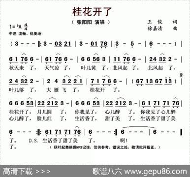 桂花开了 - 王俊|徐嘉请