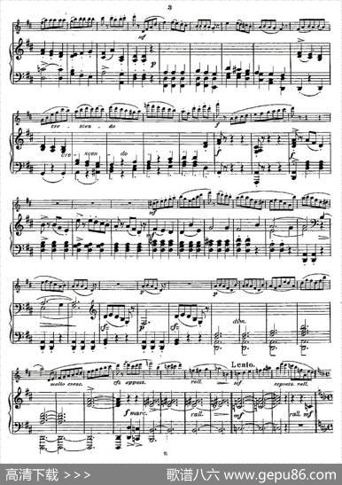 Fantaisiesnationales.Op.59,1.（长笛+钢琴伴奏）|Andersen（安德森）