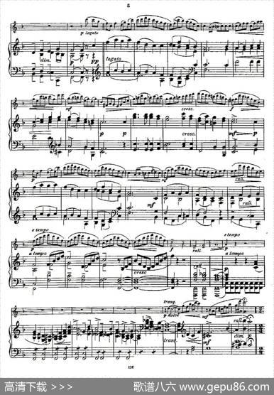 Fantaisiesnationales.Op.59,1.（长笛+钢琴伴奏）|Andersen（安德森）