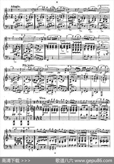 Fantaisiesnationales.Op.59,1.（长笛+钢琴伴奏）|Andersen（安德森）