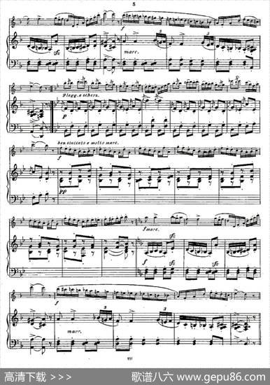 Fantaisiesnationales.Op.59,3.（长笛+钢琴伴奏）|Andersen（安德森）