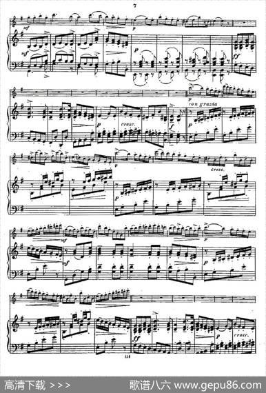 Fantaisiesnationales.Op.59,3.（长笛+钢琴伴奏）|Andersen（安德森）