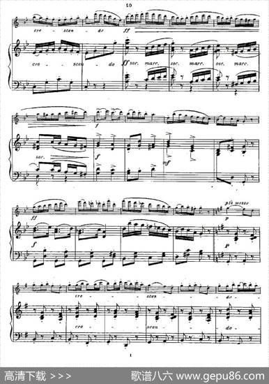 Fantaisiesnationales.Op.59,3.（长笛+钢琴伴奏）|Andersen（安德森）