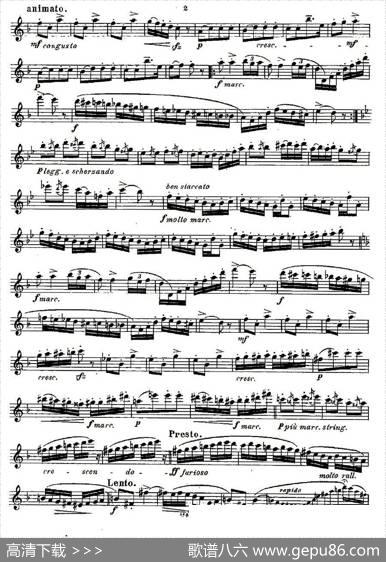 Fantaisiesnationales.Op.59,3.|Andersen（安德森）