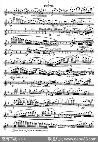 Fantaisiesnationales.Op.59,4.|Andersen（安德森）