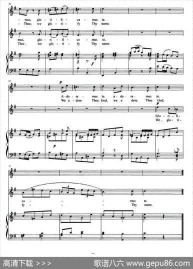 [意]我们赞美你（歌剧《荣耀经》选曲）|[意]维瓦尔第