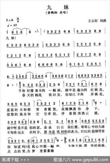 九妹 - 王云好