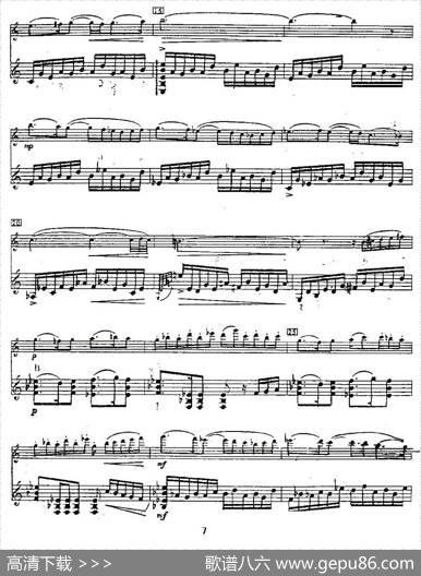 Cantossierras（山脉之歌）（长笛+吉他）|莫伊斯Moyse