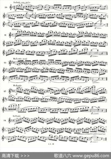 简易音阶练习100首之1-19（moyse-100studiesaftercramer）|莫伊斯Moyse