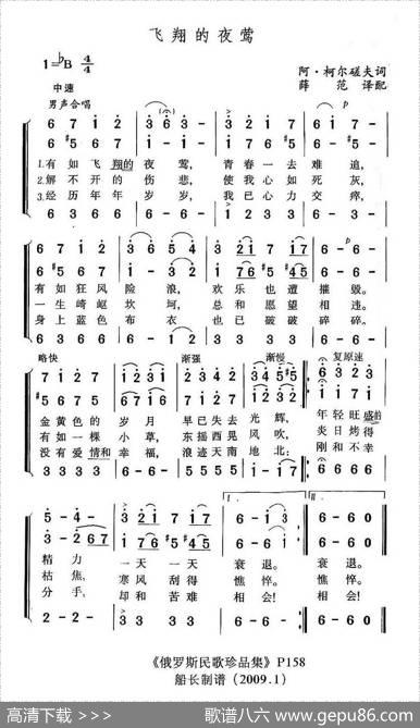 飞翔的夜莺（俄）