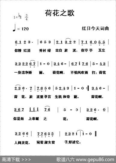 荷花之歌 - 红日今天|红日今天