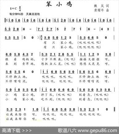 笨小鸡 - 魏岚|龚耀年