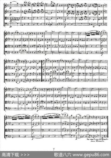 QuartetNo.5inFMajor,K.158（F大调第五弦乐四重奏）|[奥]莫扎特