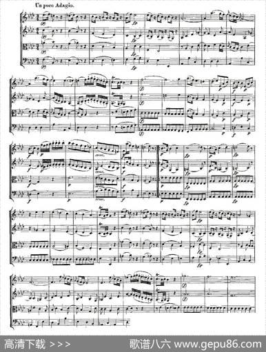 QuartetNo.7inEbMajor,K.160（降E大调第七弦乐四重奏）|[奥]莫扎特