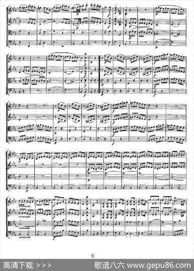 QuartetNo.7inEbMajor,K.160（降E大调第七弦乐四重奏）|[奥]莫扎特