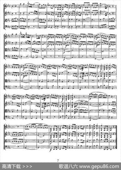 QuartetNo.7inEbMajor,K.160（降E大调第七弦乐四重奏）|[奥]莫扎特