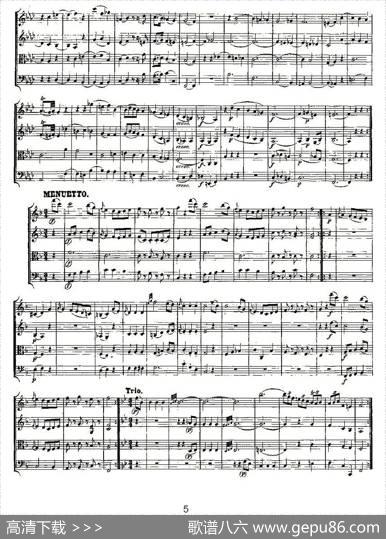 QuartetNo.8inFMajor,K.168（F大调第八弦乐四重奏）|[奥]莫扎特