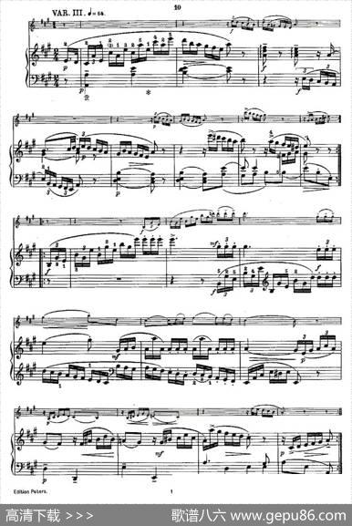 Mozart-ViolinSonataNo.1,KV.305（第一小提琴奏鸣曲）|[奥]莫扎特