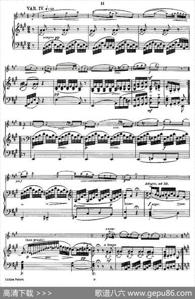 Mozart-ViolinSonataNo.1,KV.305（第一小提琴奏鸣曲）|[奥]莫扎特