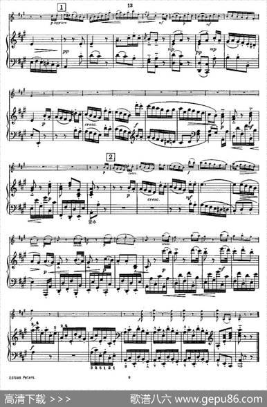 Mozart-ViolinSonataNo.1,KV.305（第一小提琴奏鸣曲）|[奥]莫扎特