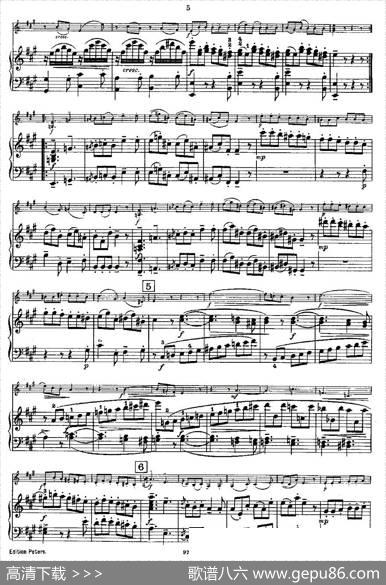 Mozart-ViolinSonataNo.1,KV.305（第一小提琴奏鸣曲）|[奥]莫扎特