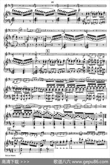 Mozart-ViolinSonataNo.3,KV.306（第三小提琴奏鸣曲）|[奥]莫扎特