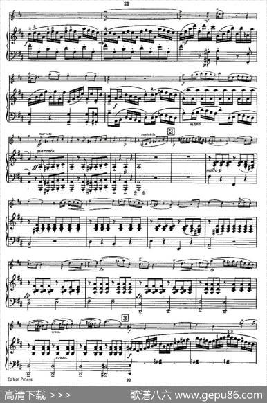 Mozart-ViolinSonataNo.3,KV.306（第三小提琴奏鸣曲）|[奥]莫扎特