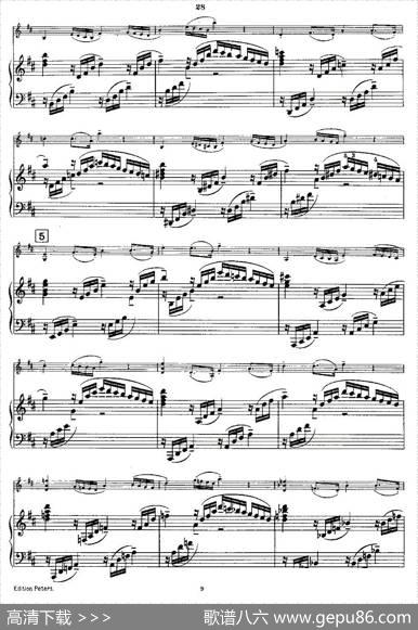Mozart-ViolinSonataNo.3,KV.306（第三小提琴奏鸣曲）|[奥]莫扎特