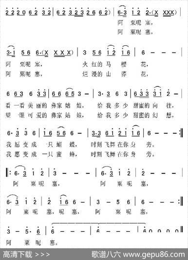 彝家姑娘（郑江涛词杨红斌曲） - 郑江涛|杨红斌