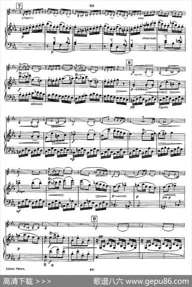 Mozart-ViolinSonataNo.5,KV.302（第五小提琴奏鸣曲）|[奥]莫扎特