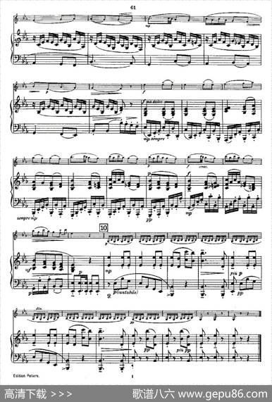 Mozart-ViolinSonataNo.5,KV.302（第五小提琴奏鸣曲）|[奥]莫扎特