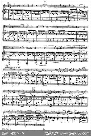 Mozart-ViolinSonataNo.6,KV.301（第六小提琴奏鸣曲）|[奥]莫扎特