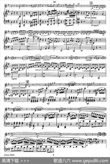 Mozart-ViolinSonataNo.6,KV.301（第六小提琴奏鸣曲）|[奥]莫扎特