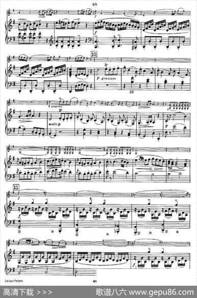 Mozart-ViolinSonataNo.6,KV.301（第六小提琴奏鸣曲）|[奥]莫扎特