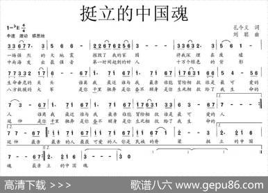 挺立的中国魂 - 孔令义|刘聪